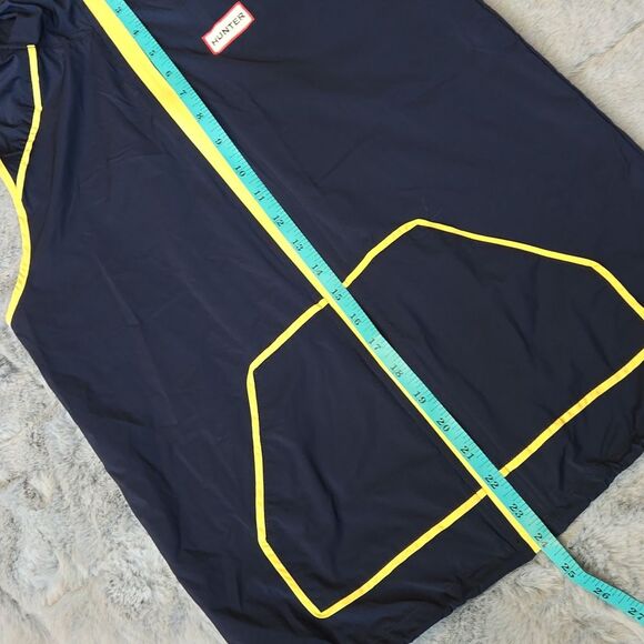 Hunter Navy/Yellow Lightweight Full Zip Vest, Unisex Kids Large, NWT - Picture 5 of 11